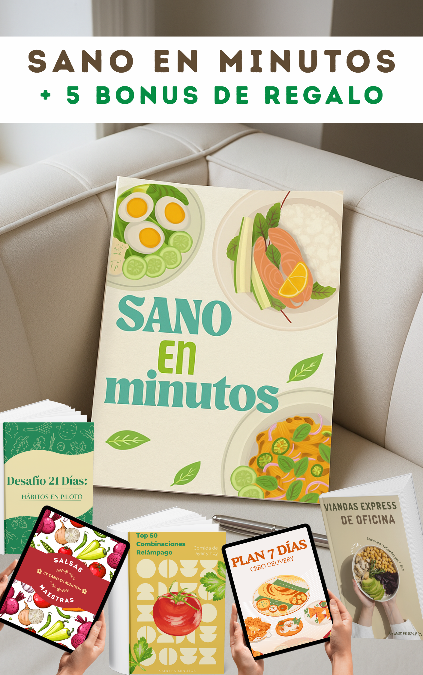 Sano en Minutos: Comé bien en 15